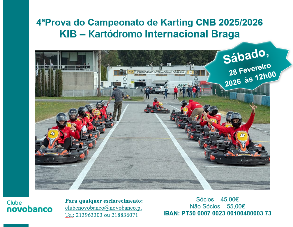 4ª Prova do Campeonato de Karting 