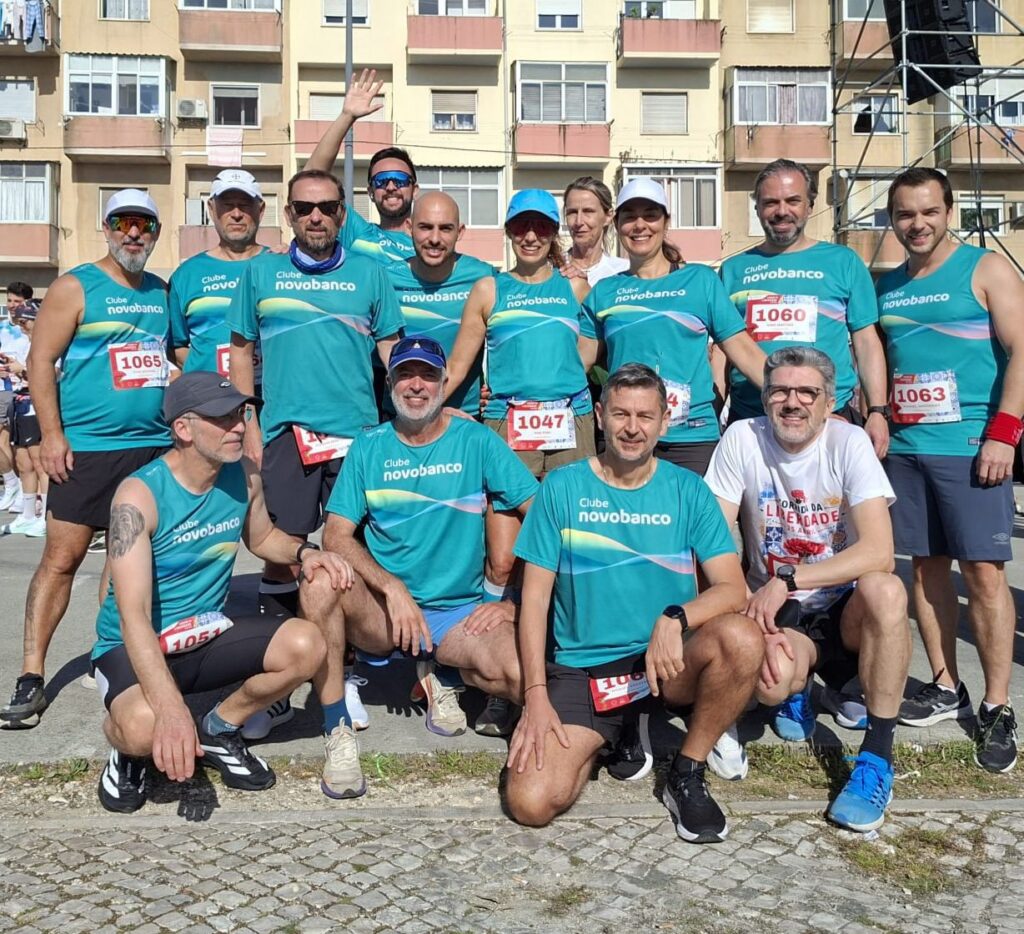 Clube novobanco na Corrida da Liberdade em Lisboa