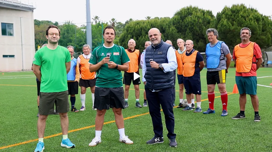 Walking Football com o Clube novobanco