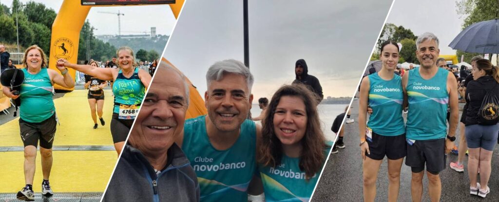 Guerreiros do Clube novobanco na Corrida de São João do Porto