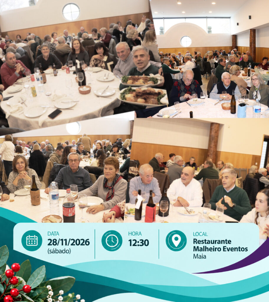 Almoço de Natal 2026 na Maia, Porto – Inscrições Abertas