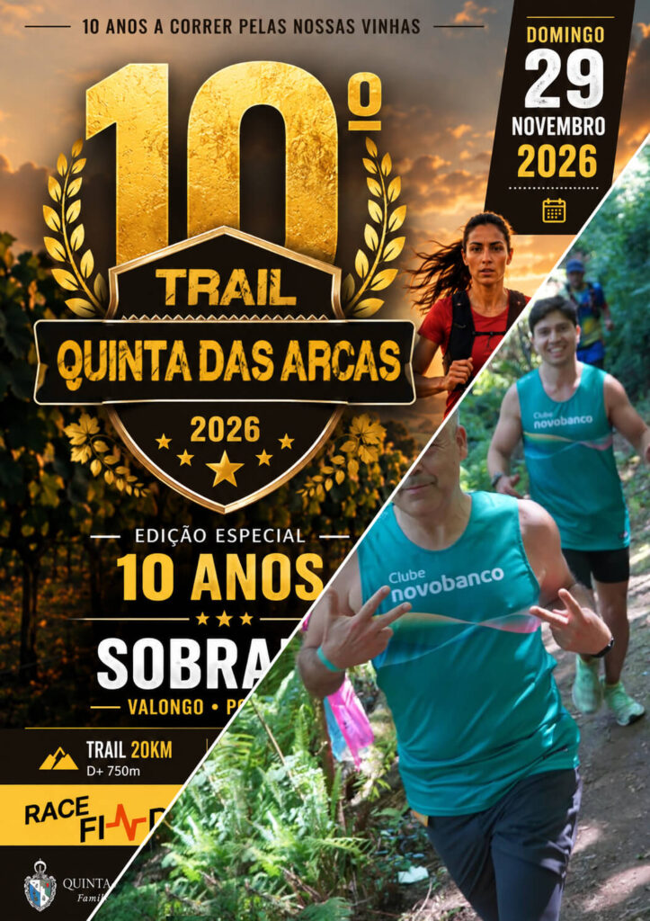 Trail Quinta das Arcas 2026 – Inscrições Abertas
